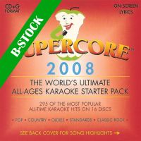 Supercore 2008 Karaoke 16 CD+G Disc Pack "B-STOCK"