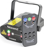 Titania Double Laser 200mW RG Gobo IRC