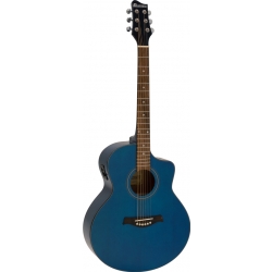 Dimavery STW-50 Western Guitar,blue TILBUD NU