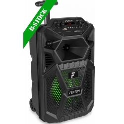 FPC8T Portable Party Speaker Rechargeable 8” with Trolley "B-STOCK" TILBUD NU