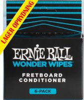Ernie Ball EB-4276 Wonder wipes, Fretboard Conditioner, 6 pc