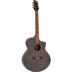 Dimavery STW-50 Western Guitar,brown TILBUD NU