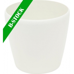 Europalms Deco cachepot LUNA-20, round, white ”B-STOCK” TILBUD NU