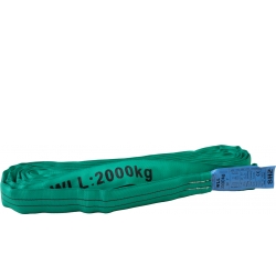 SHZ Round Sling 3m, max. Load 2000KG according to EN 1492-2 SF7 green TILBUD NU