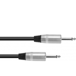 PSSO RE-30 Speaker cable Jack 2x2.5 3m bk TILBUD NU