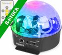 Lyseffekter, Mini Star Ball 6x 3W RGBWAP LEDs IR "B-STOCK"