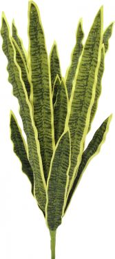 Europalms Sansevieria (EVA), artificial, green-yellow, 50cm