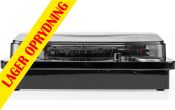 Nedis Turntable | 18 W | Bluetooth ® | USB Conversion | Dust Cover | Black, TURN300BK