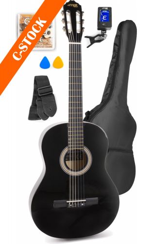 SoloArt Classic Guitar Pack Black "C-STOCK"