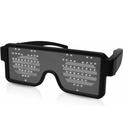 iDance Funky LED Briller Hvide dioder TILBUD NU