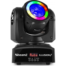 BeamZ Illusion 1 Moving Head 60W LED Beam + LED Ring TILBUD NU