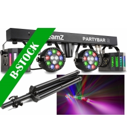 Partybar2 2x PAR + 2x Derby "B-STOCK" TILBUD NU