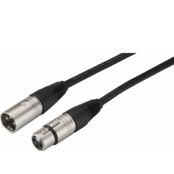 Audiokabel 6m sort MECN-600/SW TILBUD NU