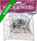 Europalms Halloween spider web white 100g UV active "B-STOCK"