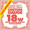 Musikinstrumenter, Ernie Ball EB-1118, Single .018 Nickel Wound string for Eletric gui