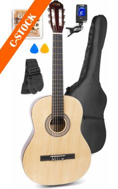SoloArt Classic Guitar Pack Natural "C-STOCK"