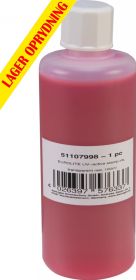 Eurolite UV-active Stamp Ink, transparent red, 100ml