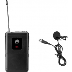 Omnitronic UHF-E Series Bodypack 823.6MHz + Lavalier Microphone TILBUD NU