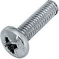 Stål skrue M6 20mm sort - MIN 100 STK Stål skrue M6 20mm sort - MIN 100 STK