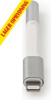 Sortiment, Nedis Apple Lightning-adapter | Apple Lightning-hanstik med 8 ben - 3,5 mm hunstik | 0,08 m | Alumin