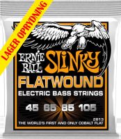 Ernie Ball EB-2813, Flatwound Hybrid Slinky 45-105