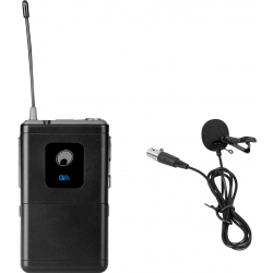 Omnitronic UHF-E Series Bodypack 527.5MHz + Lavalier Microphone TILBUD NU