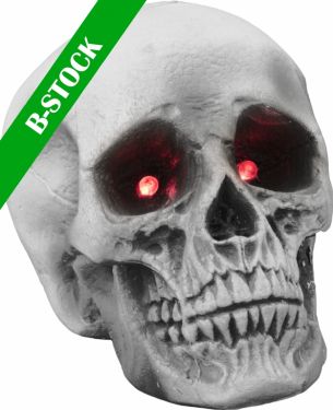 Europalms Halloween scull 21x15x15 LED "B-STOCK"