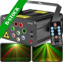Lasers, Acrux Quatro R/G Party Laser System with RGBW LEDs "B-STOCK"