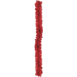 Europalms Noble pine garland, red, 270cm blomsterkrans europalmer fyrkanter rød