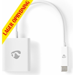 Nedis USB-C™-adapterkabel | USB-C™-hanstik - HDMI™-hunstik | 0,2 m | Hvid, CCGB6