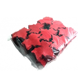 TCM FX Slowfall Confetti Maple Leaves 100x100mm, red, 1kg TILBUD NU