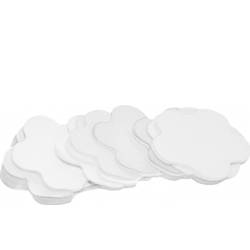 TCM FX Slowfall Confetti Flowers 55x55mm, white, 1kg TILBUD NU