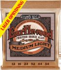 Musikinstrumenter, Ernie Ball EB-2146, Earthwood Phosphor Bronze Medium Light 12-54