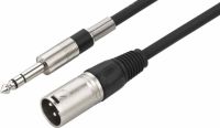 Jack-XLR kabel 6m MEL-602/SW