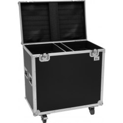 Roadinger Flightcase 2x TMH BSW-380 with wheels TILBUD NU