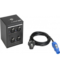 Eurolite DMX Split 4 Mini Splitter 3pol TILBUD NU