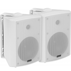 Omnitronic ALP-6A Active Speaker Set white TILBUD NU