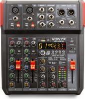 VM-KG06 Musikk Mikser 6-Kanal BT/DSP/USB Opptak