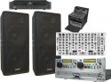 Komplet DJ Lydanlæg med db. cd-afspiller, mixer og 2200 Watt Komplet DJ Lydanlæg med db. cd-afspiller, mixer og 2200 Watt