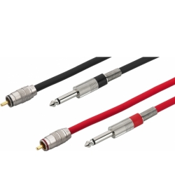 Jack-phonokabel 1.5m MCA-156 tilslutningskabler forbindelse kabler audio lyd