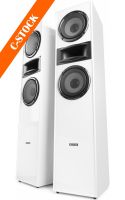 SHF700W Tower Speaker Set 2x 6.5” White "C-STOCK"