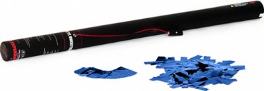 TCM FX Electric Confetti Cannon 80cm, blue metallic