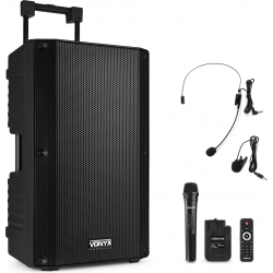 VSA700-BP Bærbar System 15" 1000W Kombi TILBUD NU