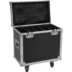 Roadinger Flightcase 2x TMH-W400 with wheels TILBUD NU