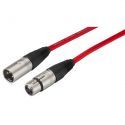 Audiokabel 10m rød MECN-1000/RT Audiokabel 10m rød MECN-1000/RT