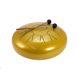 Dimavery TD-12 Steel Tongue Drum, gold TILBUD NU