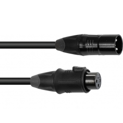 Eurolite DMX Cable EC-1 IP65 3-pin 20m bk TILBUD NU