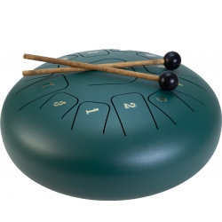 Dimavery TD-12 Steel Tongue Drum, green TILBUD NU