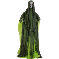 Halloween Dekoration, Animeret Figur Med Lys- og Lydeffekter, Skelettet fra Dybe