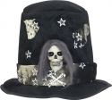 UV Lys, Europalms Halloween Costume Top-Hat with Skull